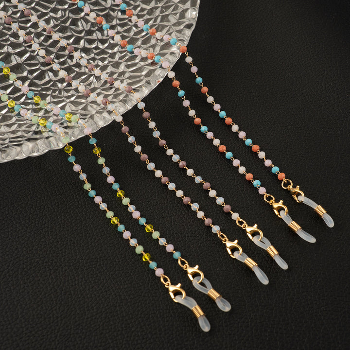 Colorful Beaded Eyewear Retainer Chain Stornfield