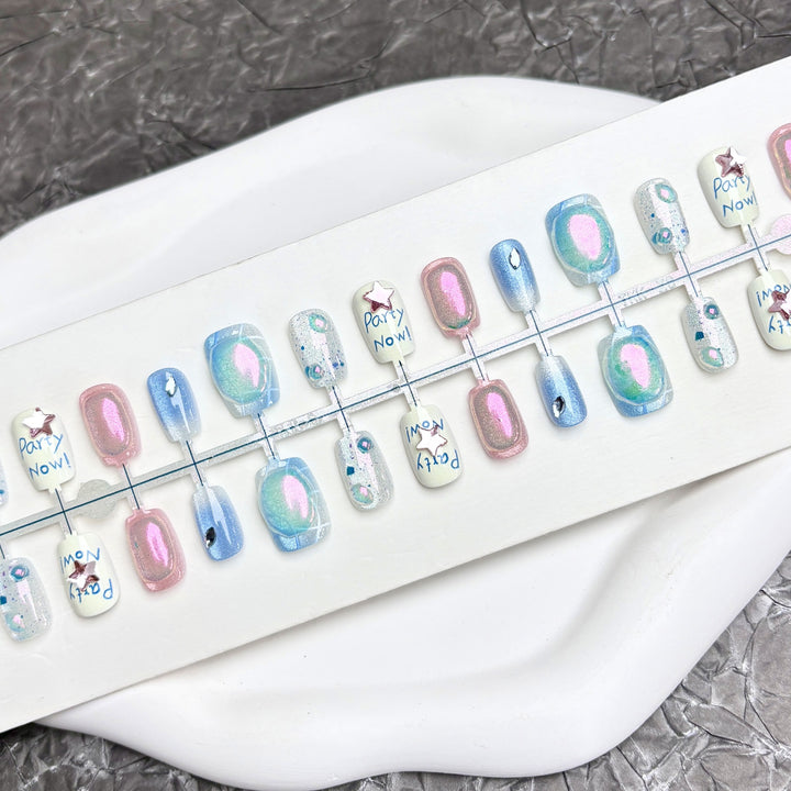 Elegant Ombre Art Press-On Nails