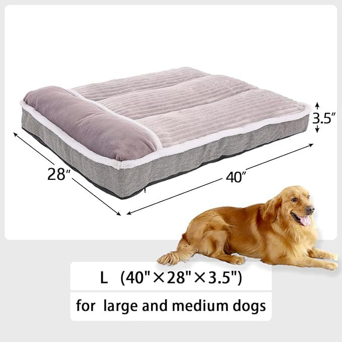 Luxurious Soft Nesting  Mattress   Dog Bed