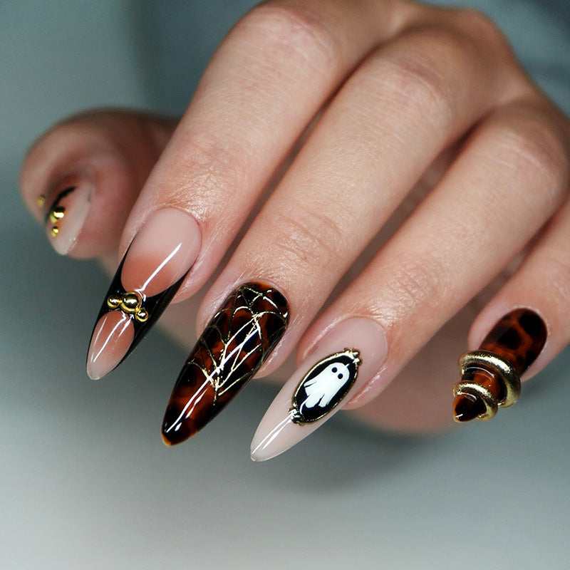 Artistic Stiletto Press-On Nail Art Stornfield