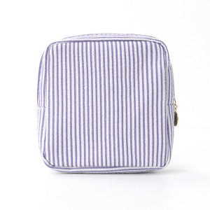 Cosmetic storage bag with fine stripe pattern Stornfield