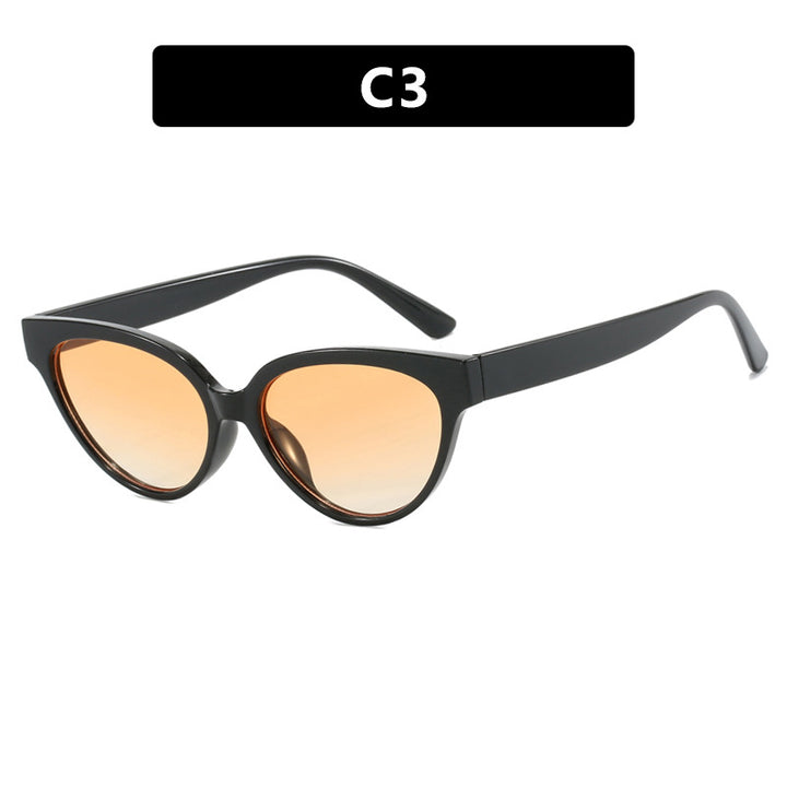 Ladies Cat-Eye Sunglasses with Luxurious Pattern and UV Protection Stornfield