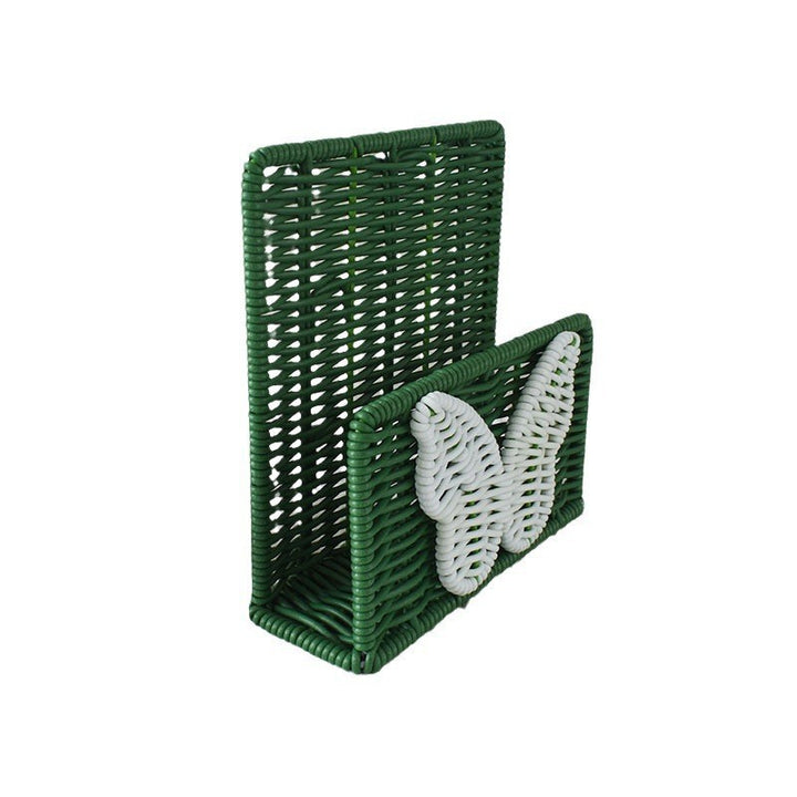 Decorative Butterfly Woven Storage Basket Stornfield