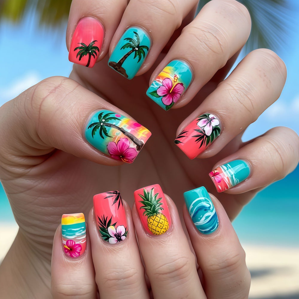 Tropical Style Artificial Nails Stornfield