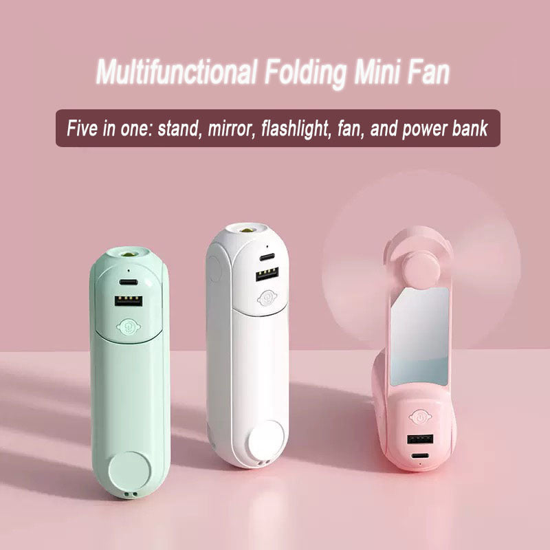 Women Portable USB Fan with Flexible Mount Stornfield