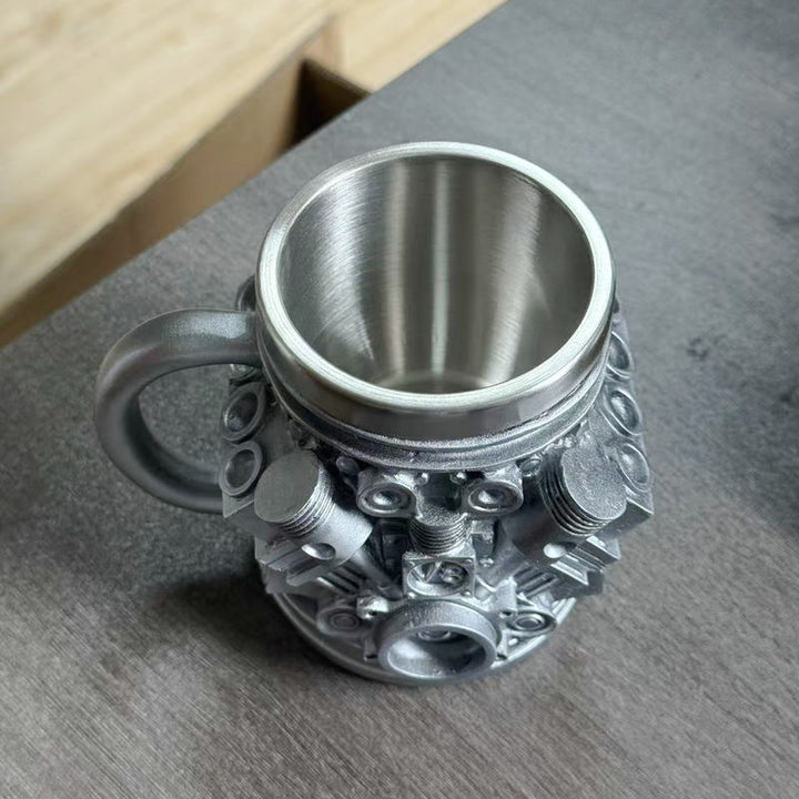Beer mug in engine design Stornfield