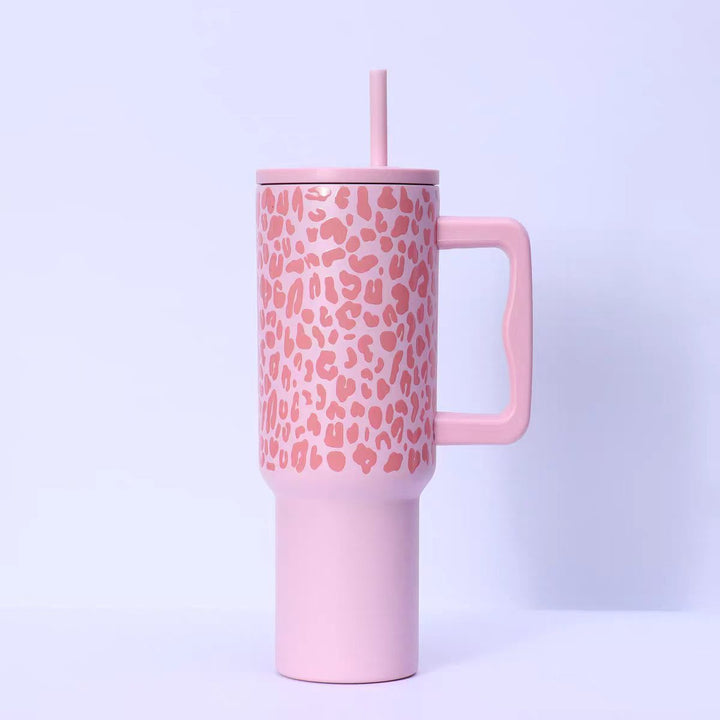 Ladies drinking cup with unique leopard pattern Stornfield
