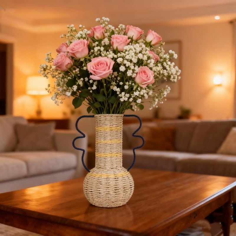Decorative Woven Flower Vase Stornfield