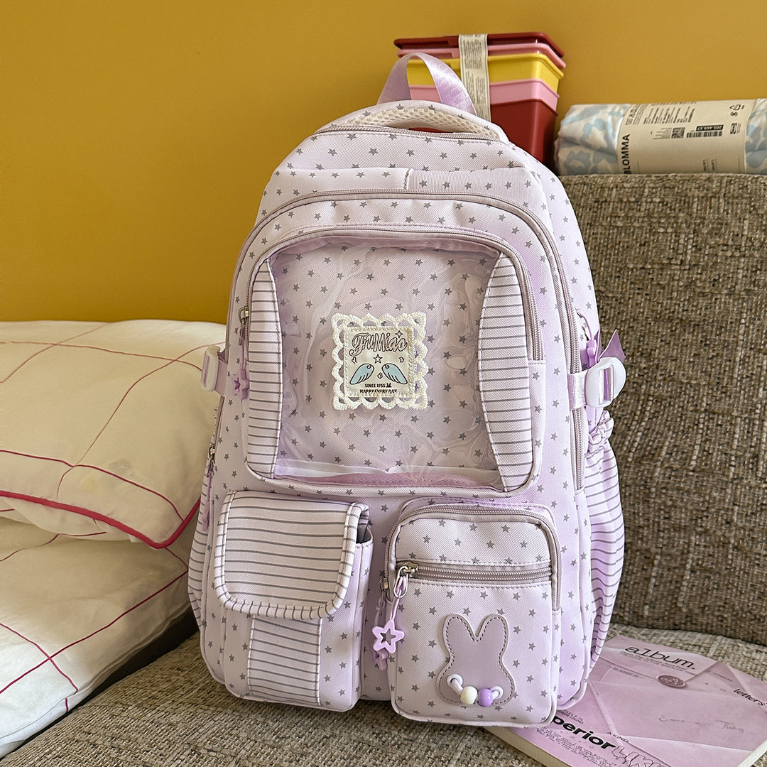Playful Bunny Ear School Backpack Stornfield