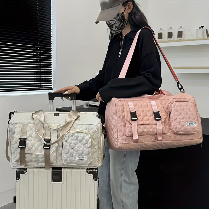 Versatile Quilted Travel Duffel Bag Stornfield