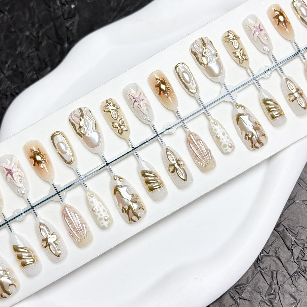 Decorative Press-On Nail Collection