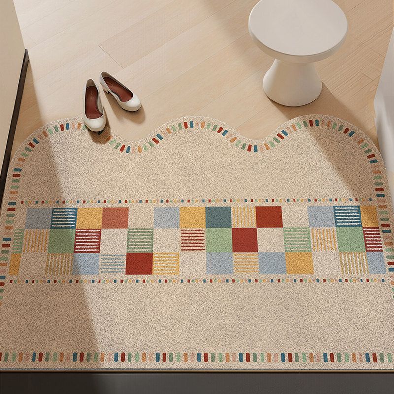 Puzzle Design Area Rug