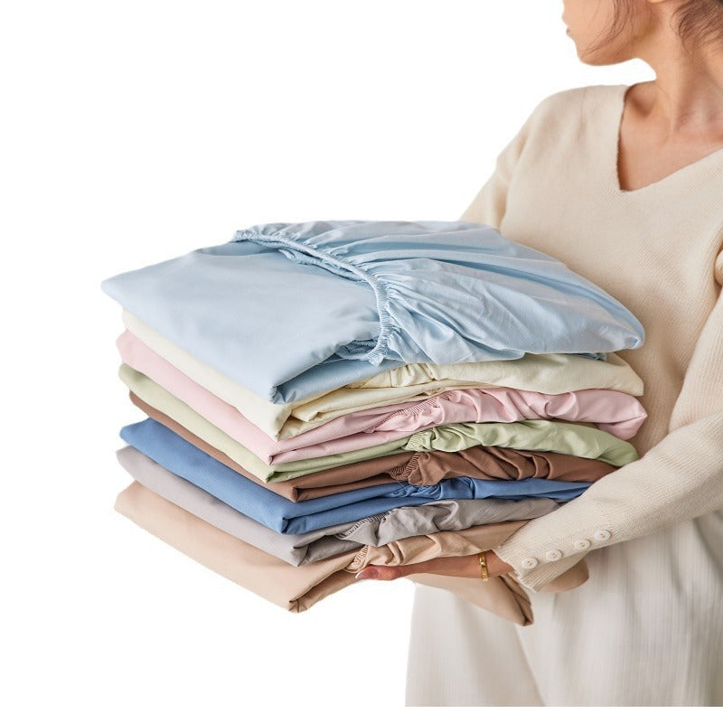 Silky Modal-Blend Deep-Pocket Fitted Sheet Set with 4-Way Stretch and Anti-Slip Elastic