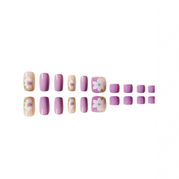 Premium Floral Design Pedicure Set Stornfield