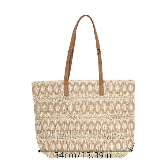 Structured Tote Bag Made of Woven Material Stornfield