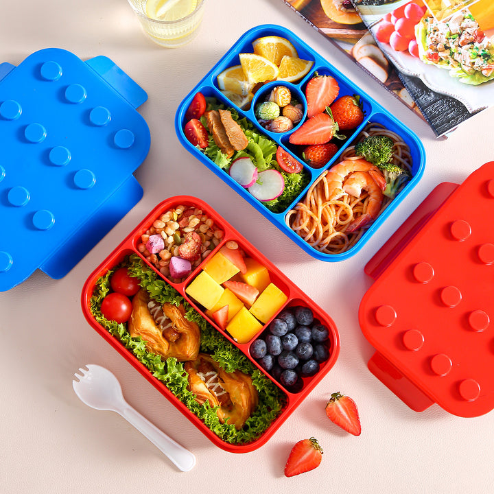Creative LEGO-Inspired Lunch Box