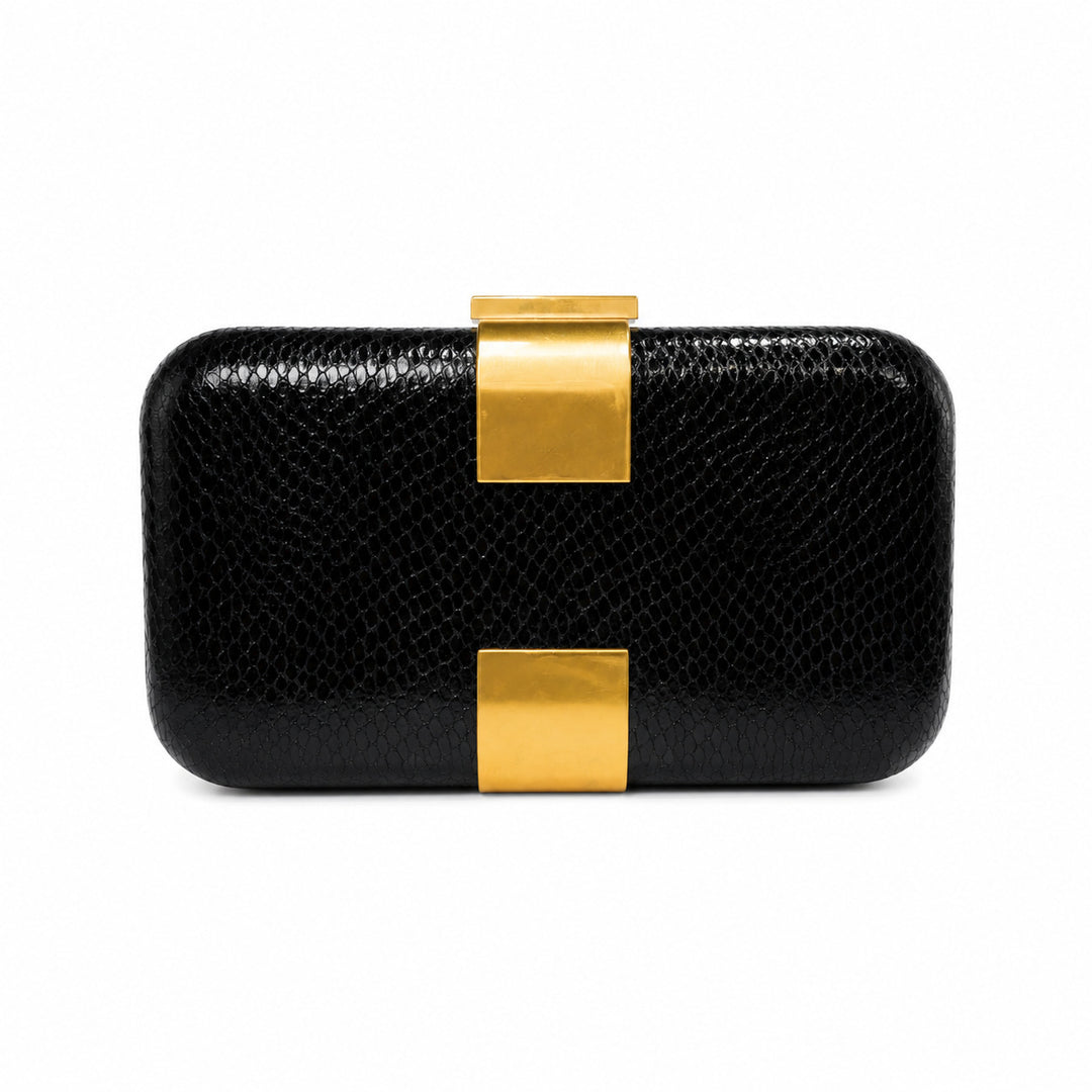 Elegant Crocodile Pattern Clutch