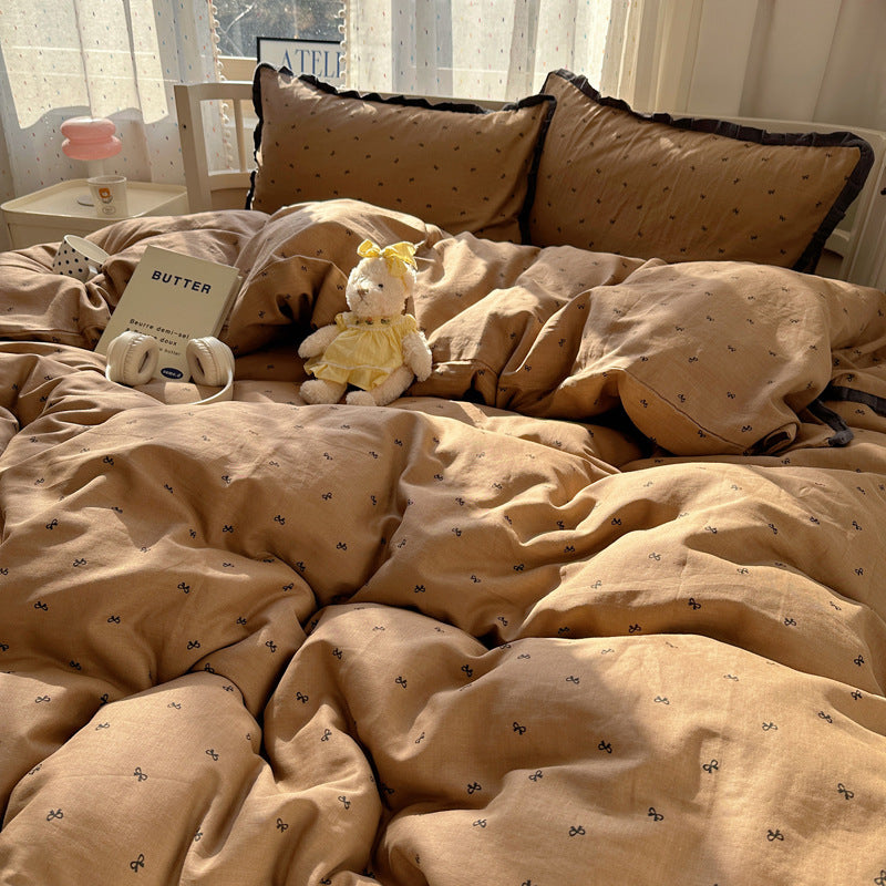 Elegant Printed Duvet Cover Set