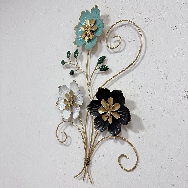 3D Floral Metal Wall Art Stornfield