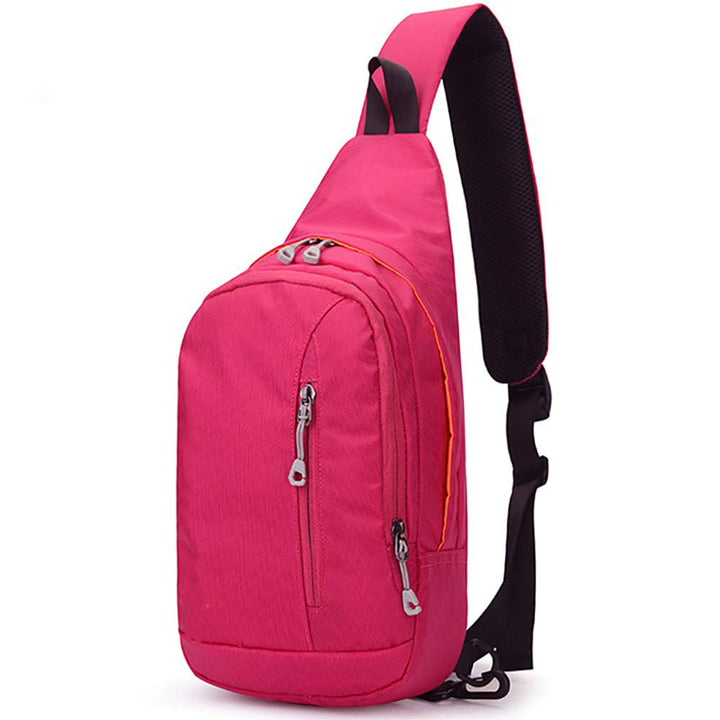 Unisex sling backpack with reflective elements and multiple compartments Stornfield