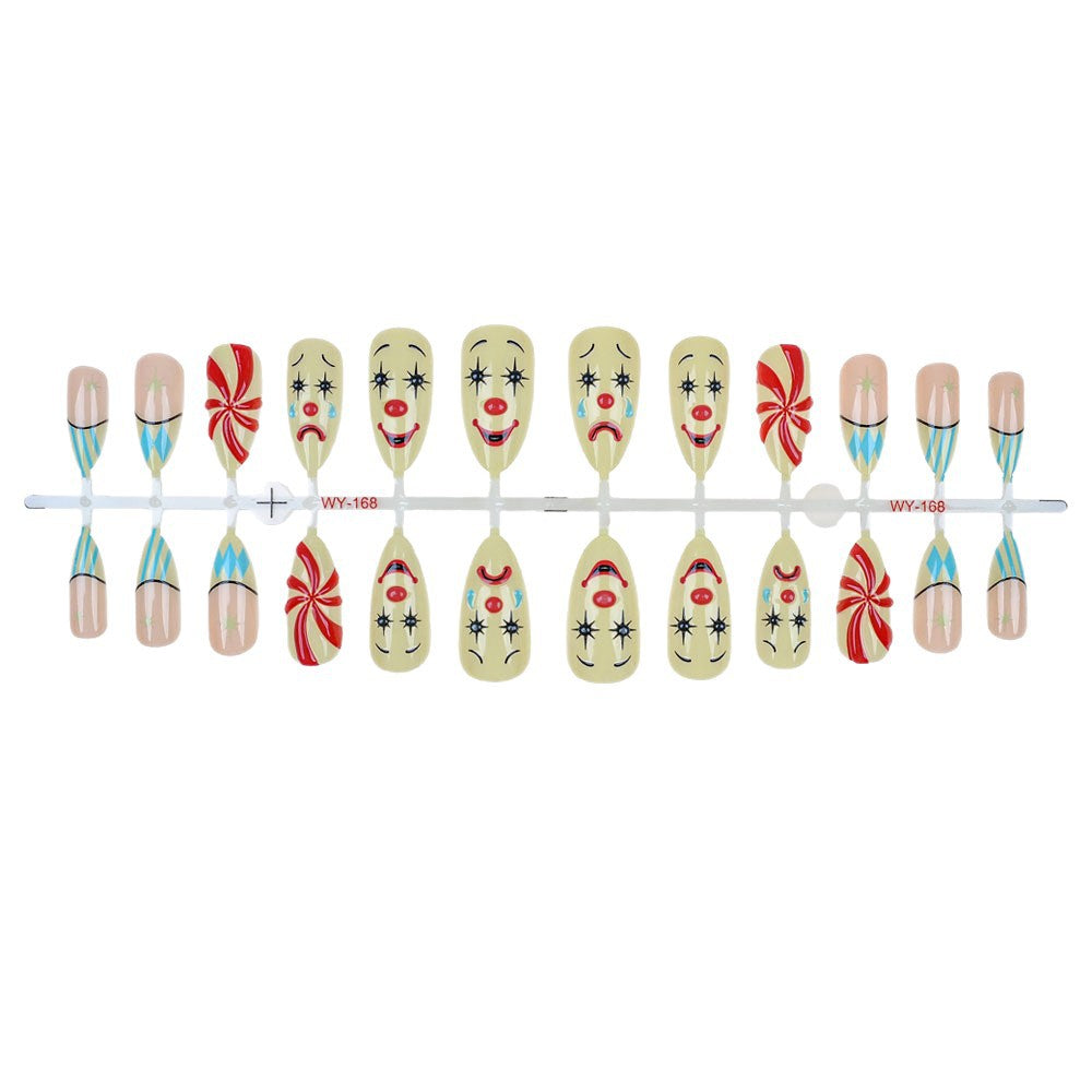 Whimsical Character-Inspired Press-On Nail Set Stornfield