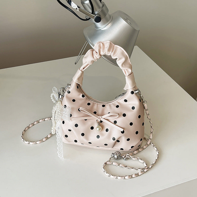 Playful Polka Dot Handbag