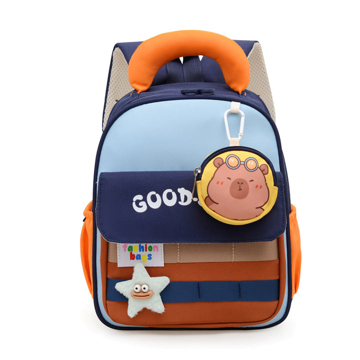 Kids' Playful Character Backpack Stornfield