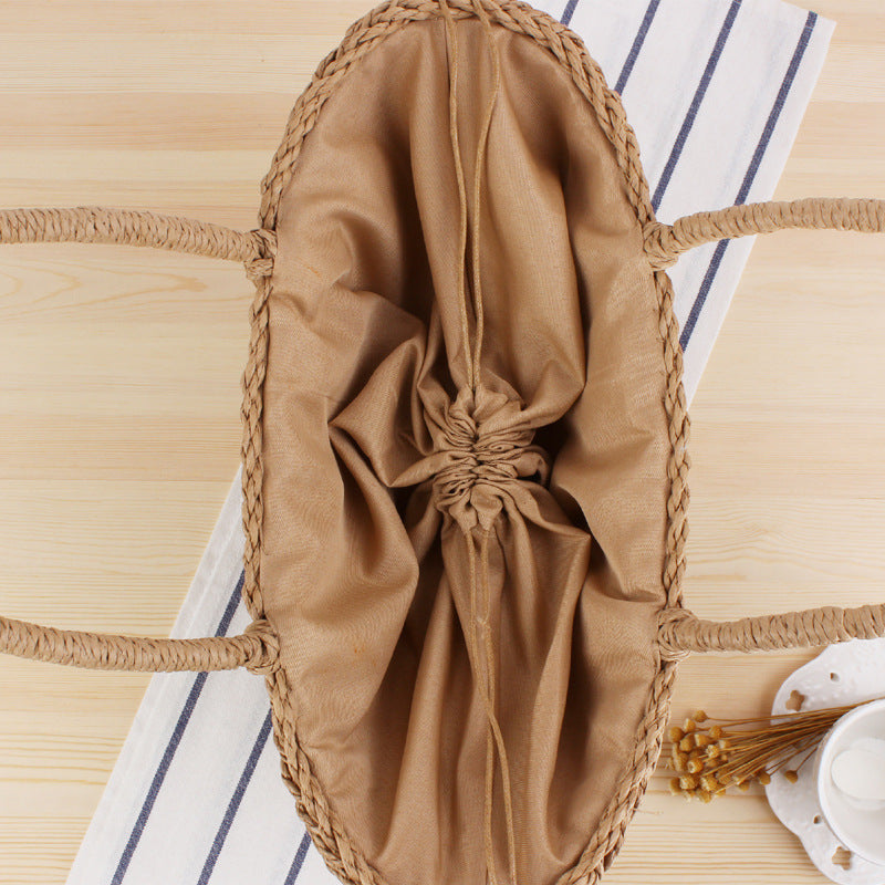 Braided Tote Bag Made of Natural Materials Stornfield