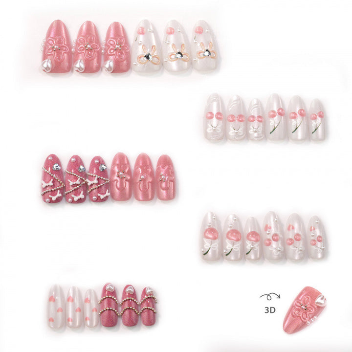 Artistic 3D Floral Nail Design Kit