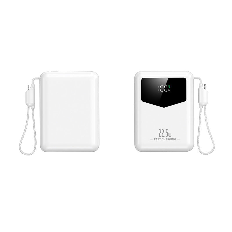 Portable power bank with ultra-modern fast charging function and LED display Stornfield