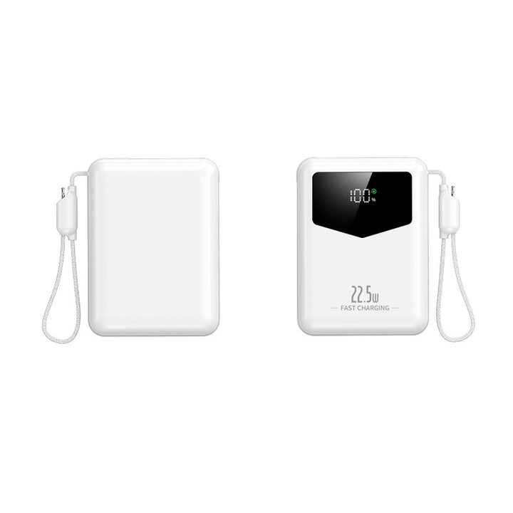 Portable power bank with ultra-modern fast charging function and LED display Stornfield