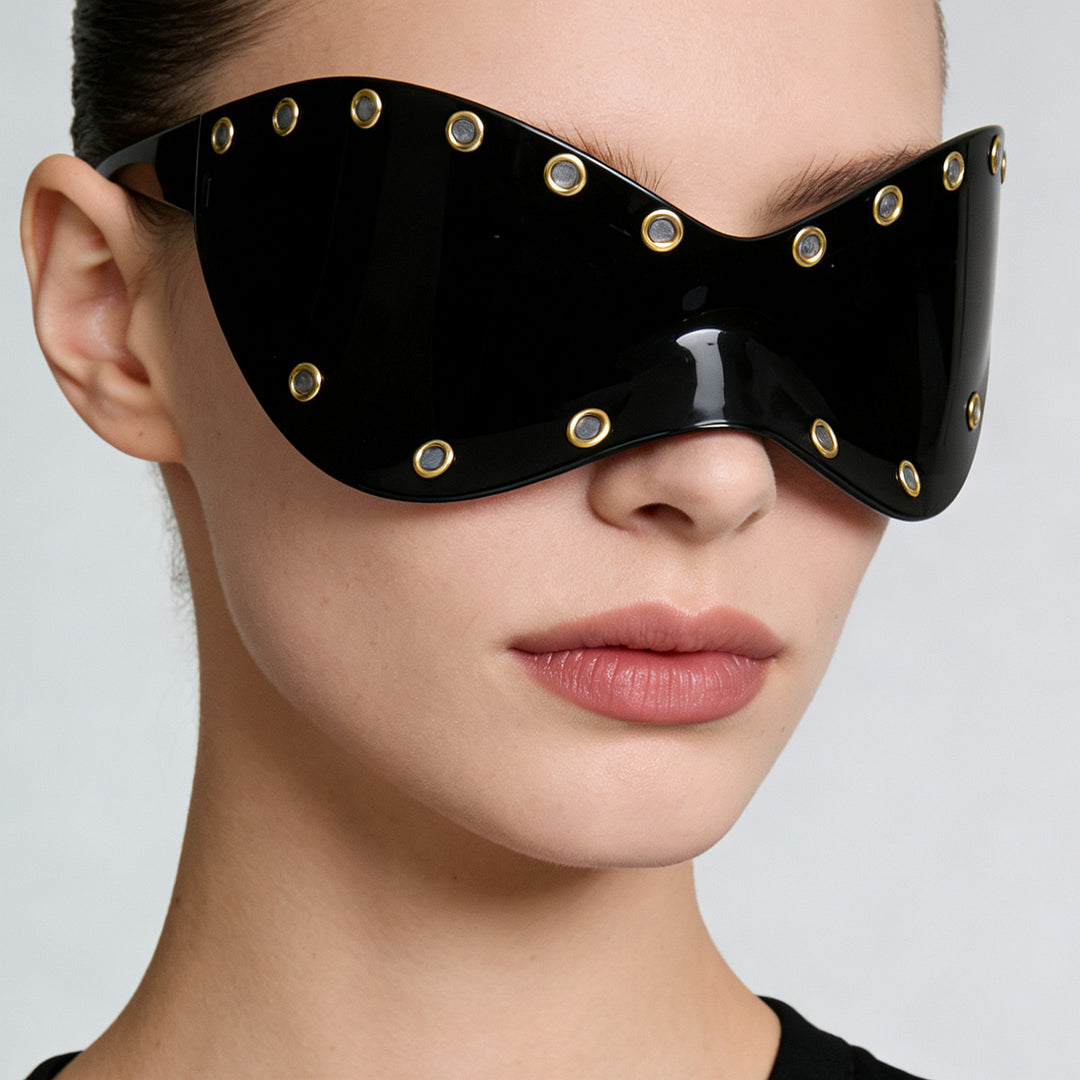 Women's sporty designer sunglasses with innovative metal accents Stornfield