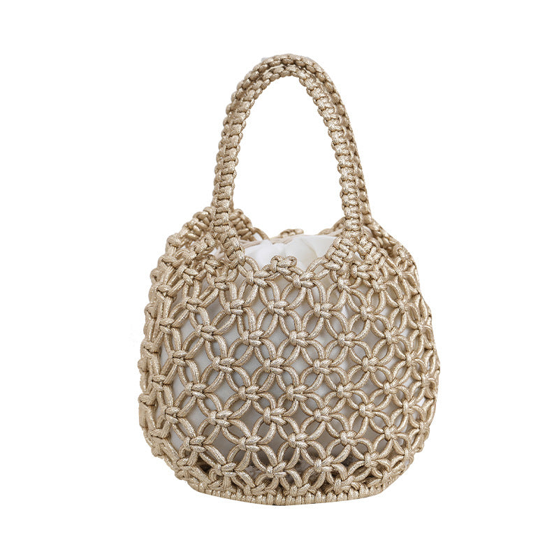 Handcrafted Shopper Bag Made of Fine Macramé Stornfield