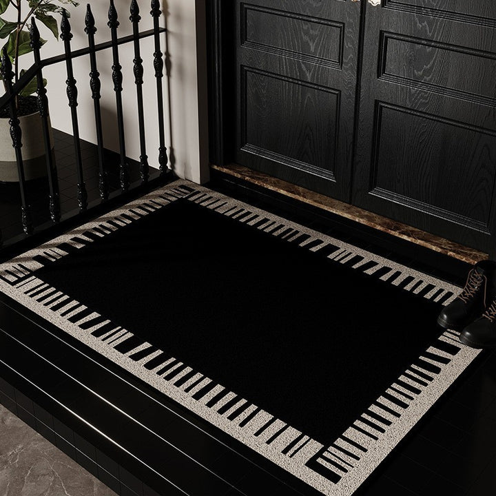 Piano Key Designed Entryway Mat Stornfield