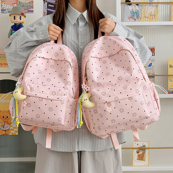 Lightweight Backpack with Charm Stornfield