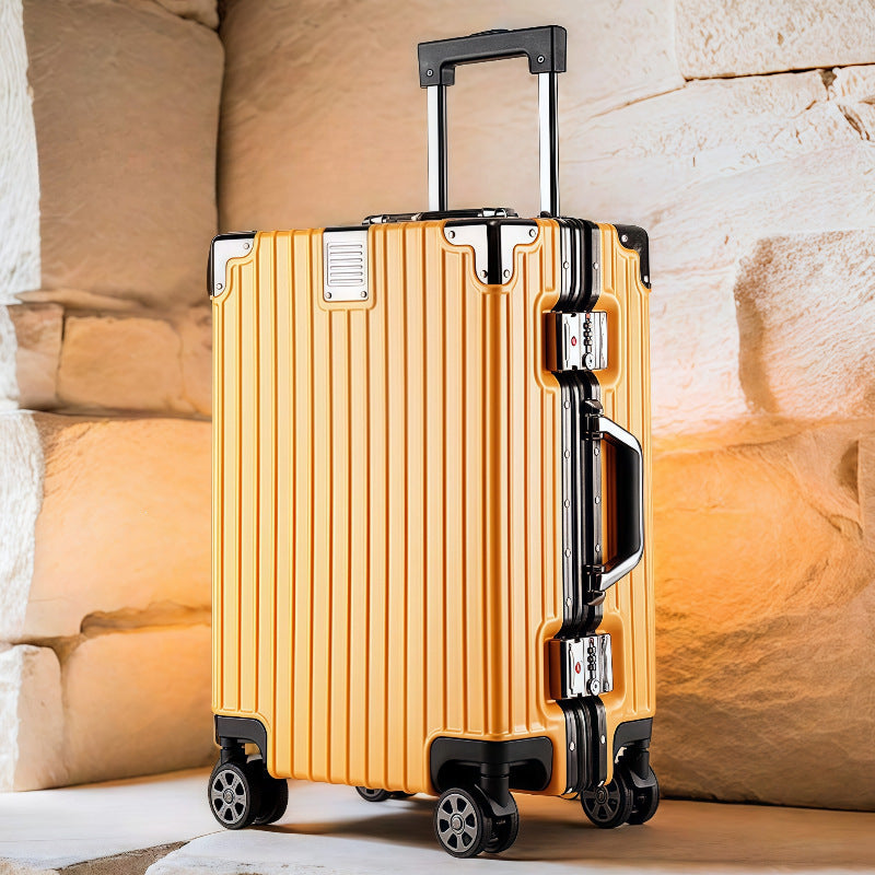 Hard Shell Trolley With Double Safety Lock And Silent 360-Degree Wheels Stornfield
