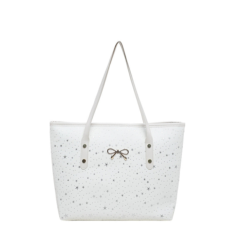 WoStylish Star-Embellished Tote Bag Stornfield