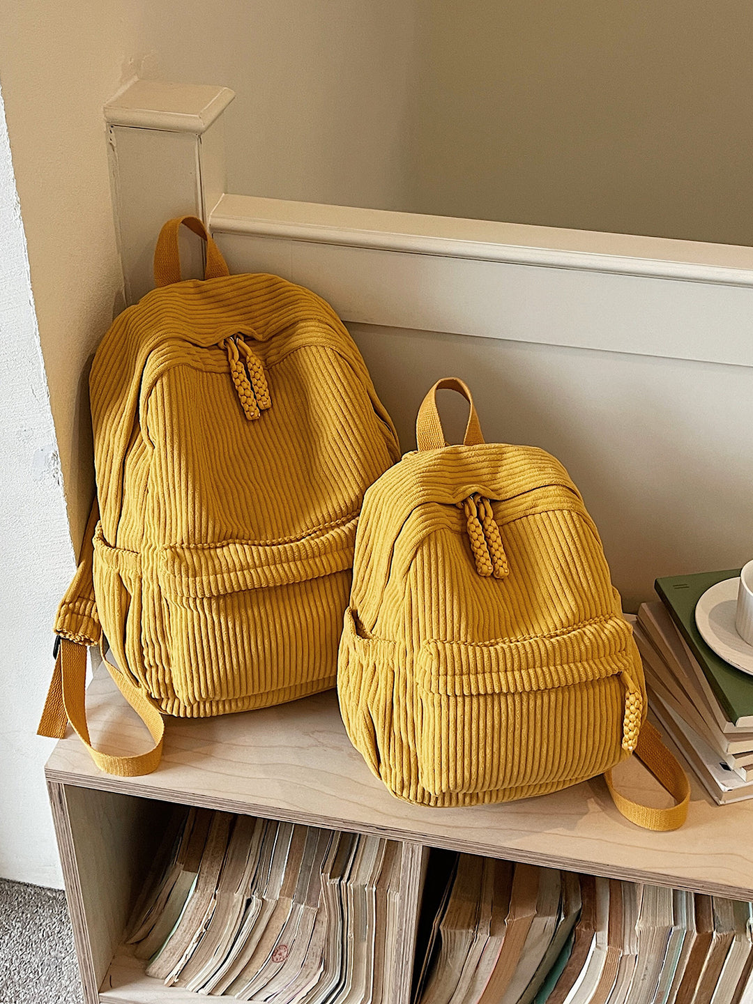 Corduroy Multi-Pocket Backpack Stornfield