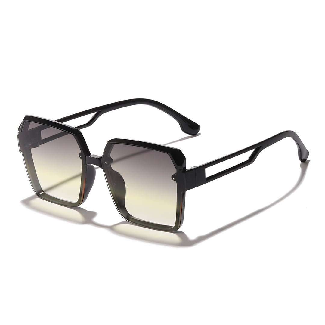 Women's oversized sunglasses with trendy, transparent design Stornfield