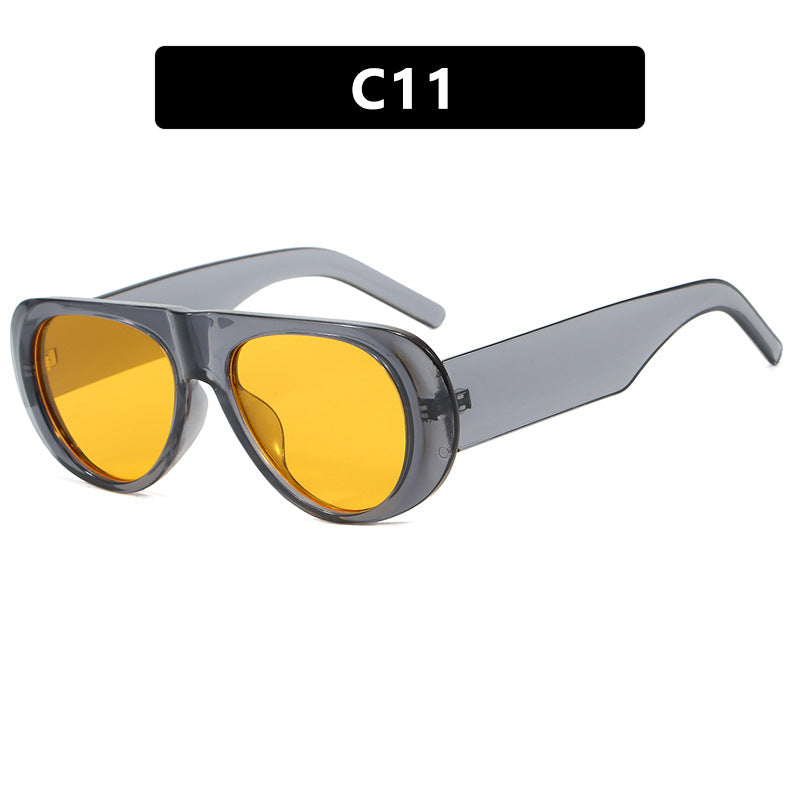 Women's fashionable sunglasses with futuristic design and polarized lenses Stornfield