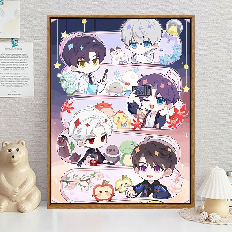 Cartoon-Themed Decorative Wall Art Stornfield