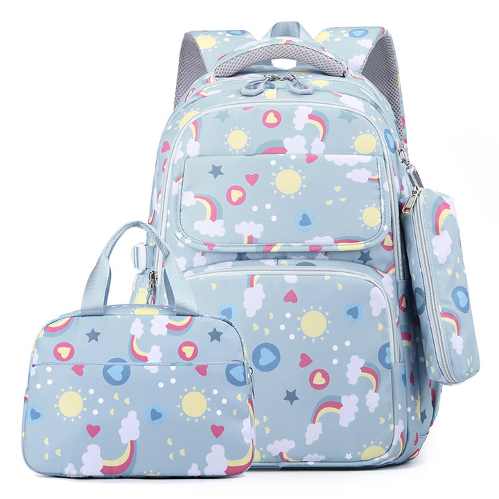 Playful school backpack with detachable accessories Stornfield