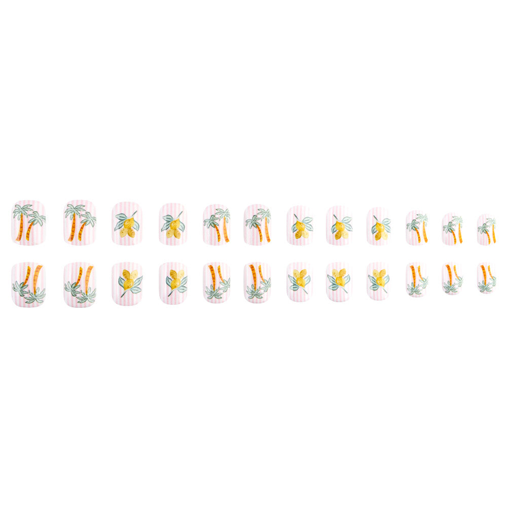 Tropical Fruit-Themed Nail Art Stornfield