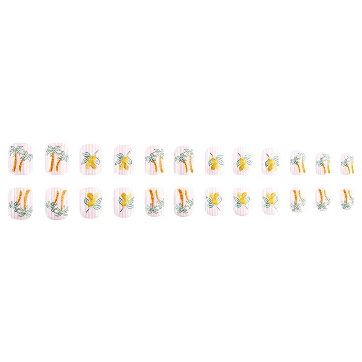 Tropical Fruit-Themed Nail Art Stornfield