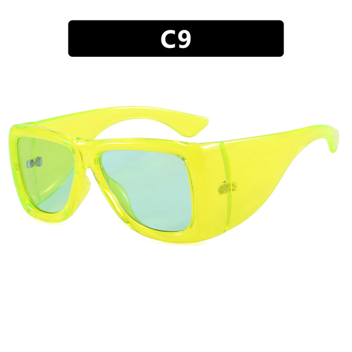 Ladies trendy oversized sunglasses with striking tortoiseshell design Stornfield