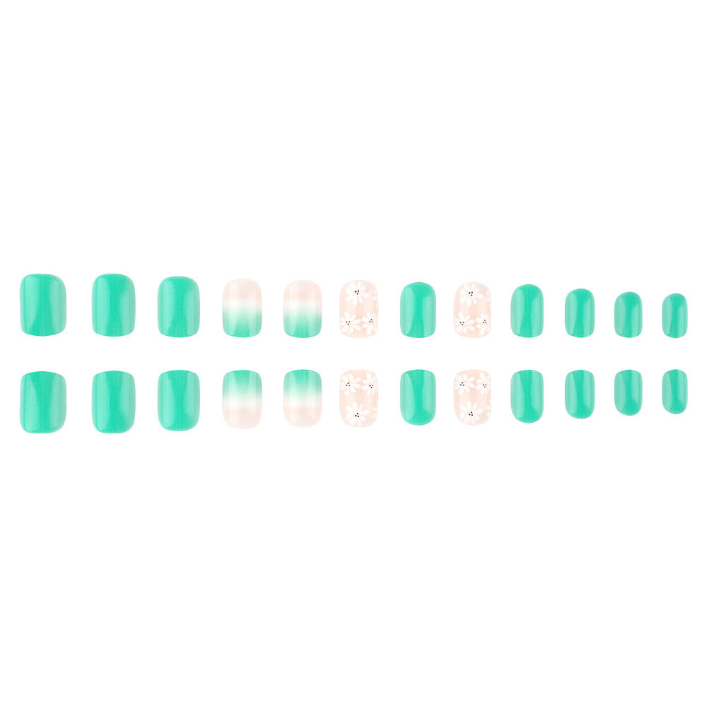Floral Elegant Press-On Nail Art Set Stornfield