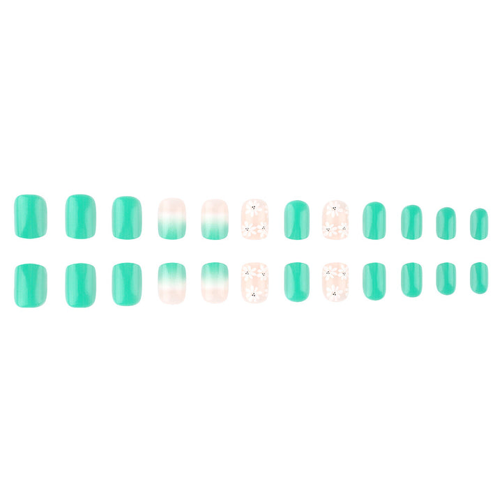 Floral Elegant Press-On Nail Art Set Stornfield