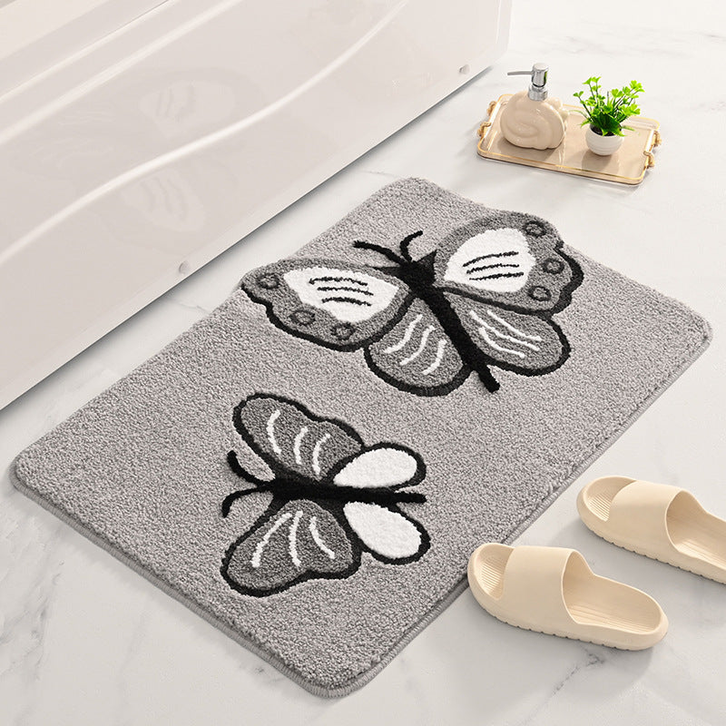 Coastal-Themed Memory Foam Bath Mat