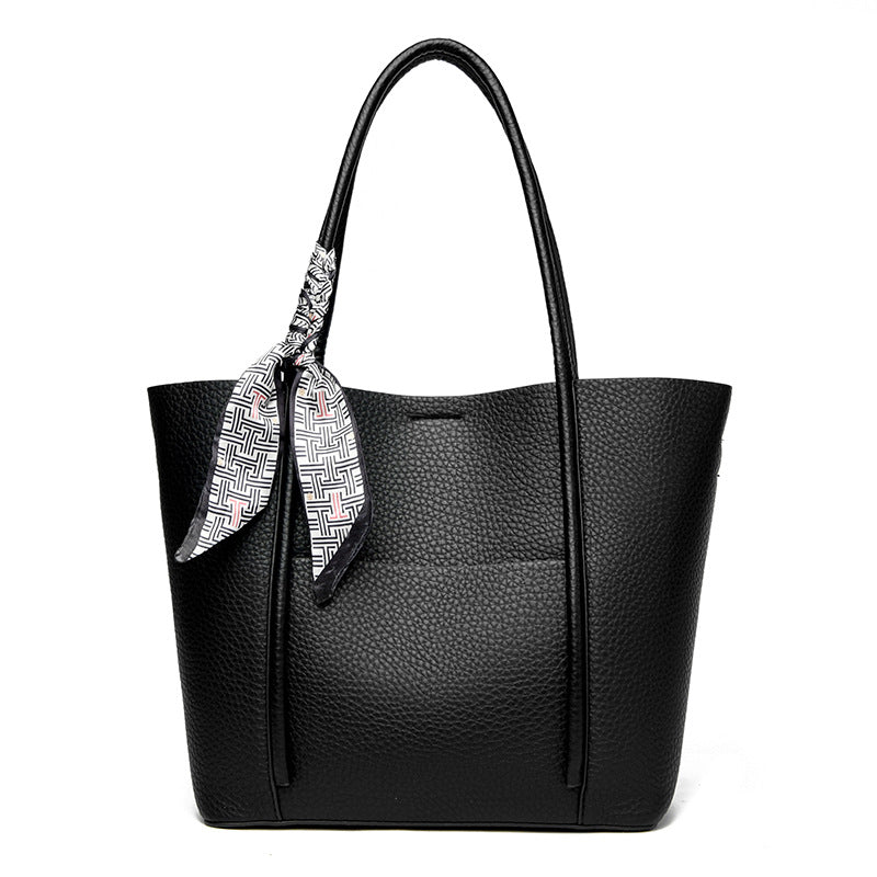Textured Leather Tote Bag Stornfield