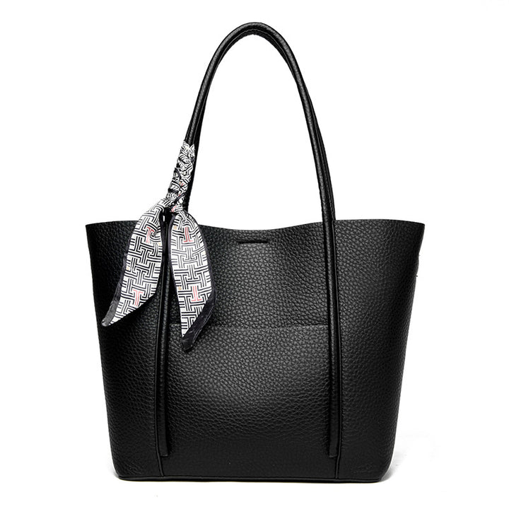 Textured Leather Tote Bag Stornfield